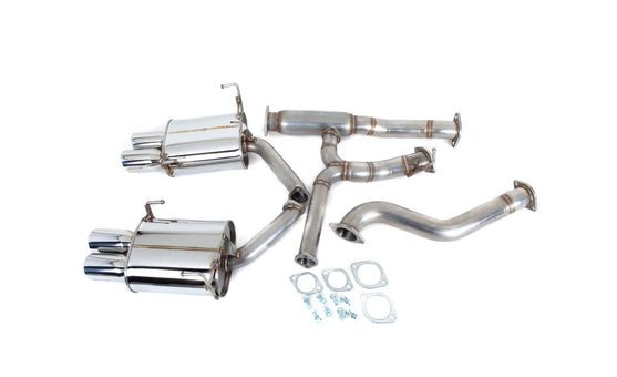 Revel [15 - 21 WRX/STI] Medallion Touring - S Dual Exit Catback Exhaust | T70188R - JDMuscleCat Back Exhaust SystemT70188R