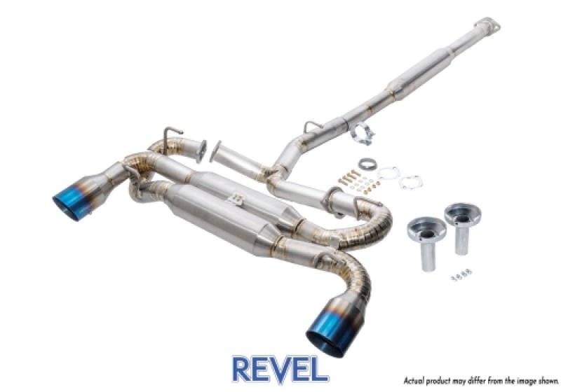 Revel 22 - 24 Toyota/Subaru GR86 BRZ Medallion Ultra Ti Cat - Back Exhaust - JDMuscleSPKrvlT60208R