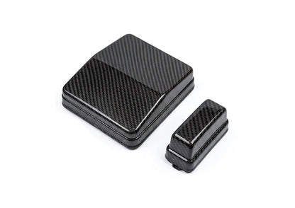 Rexpeed [08-15 Mitsubishi Evo X] Carbon Fuse Box Covers - JDMuscleFuse Box CoversR167