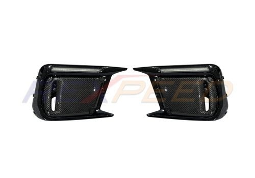 Rexpeed 18 - 21 VA WRX/STI Carbon Fiber Fog Light Covers | DRL version | G58D - JDMuscleFog LightsrexG58D
