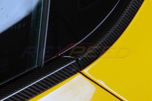 Rexpeed 2020+ Supar GR Dry Carbon Door / Window Moulding Cover | 6pcs | TS109 - JDMuscleExterior GarnishesTS109