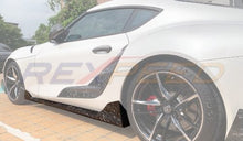 Rexpeed 2020+ Supra GR V1 Forged Carbon Side Skirt Extension - Matte | TS06FCM - JDMuscleSide SkirtsrexTS06FCM