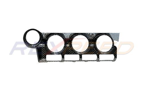 Rexpeed 2022+ GR86 / BRZ Dry Carbon Center AC Panel Cover - Gloss | FR171 - JDMuscleTrim KitsrexFR171