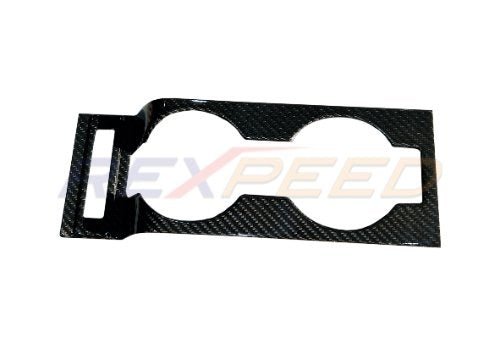 Rexpeed 2022+ GR86 / BRZ Dry Carbon Center Cup Holder Frame Trim - Gloss | FR140 - JDMuscleTrim KitsFR140