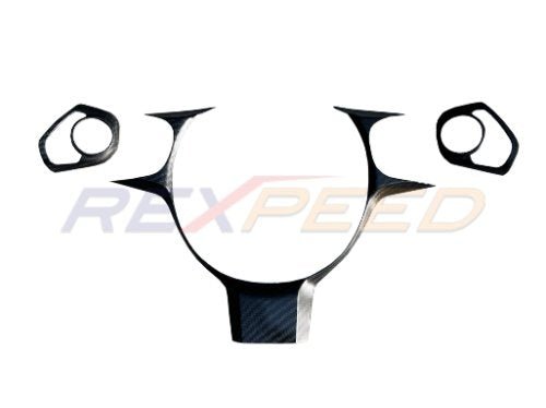 Rexpeed 2022+ GR86 / BRZ Dry Carbon Steering Wheel Cover - Matte | FR139M - JDMuscleTrim KitsFR139M