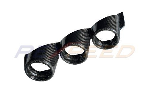 Rexpeed 2022+ GR86 / BRZ Dry Carbon Triple Gauge Meter Holder Trim - Matte | FR170M - JDMuscleTrim KitsFR170M