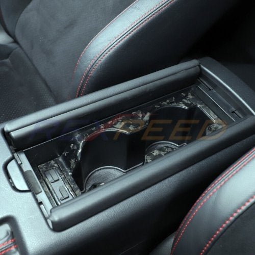 Rexpeed 2022+ GR86 / BRZ Forged Carbon Center Cup Holder Frame Trim | FR140FC - JDMuscleTrim KitsFR140FC