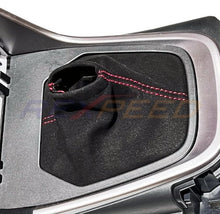 Rexpeed 2022+ GR86 / BRZ MT Black Suede Shift Boot – White | FR150W - JDMuscleInterior AccessoriesFR150W