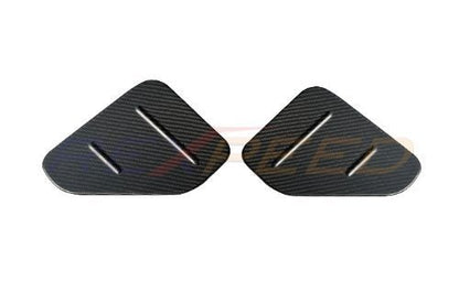 Rexpeed 2022+ GR86 / BRZ V2 Dry Carbon Center Console Knee Panel Trim Cover - Gloss | FR163 - JDMuscleTrim KitsFR163