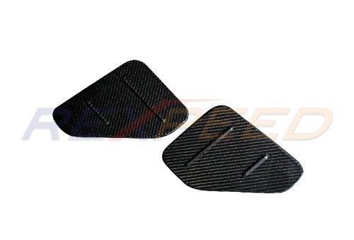 Rexpeed 2022+ GR86 / BRZ V2 Dry Carbon Center Console Knee Panel Trim Cover - Gloss | FR163 - JDMuscleTrim KitsFR163