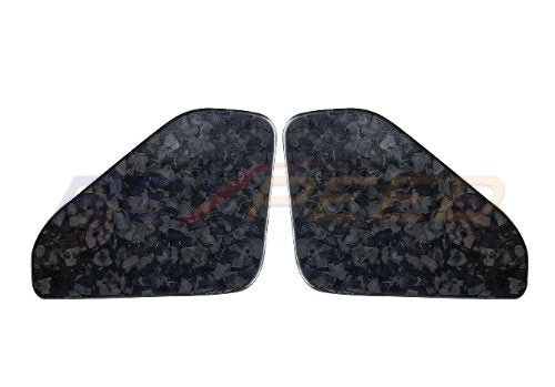 Rexpeed 2022+ GR86/BRZ Forged Carbon Center Console Knee Panel Trim Cover | FR155FC - JDMuscleTrim KitsREXFR155FC