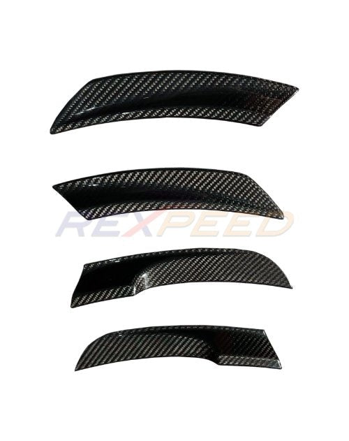 Rexpeed 2022+ GR86/BRZ Rear Wheel Fender Covers – Matte | FR147M - JDMuscleExterior GarnishesFR147M