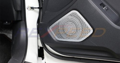 Rexpeed 2022+ GR86/BRZ Silver Door Audio Speaker Cover Trim | FR158 - JDMuscleTrim KitsREXFR158
