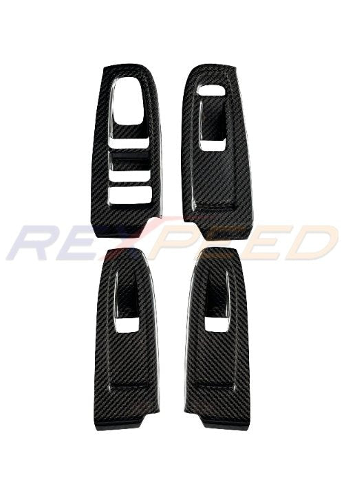 Rexpeed 22 - 25 WRX S4 | VB Dry Carbon Window Switch Panel Cover | LHD | G97 - JDMuscleTrim KitsG97