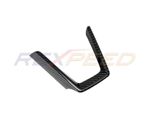 Rexpeed 22 - 25 WRX VB Dry Carbon Steering Wheel Frame Cover | G111 - JDMuscleTrim KitsG111