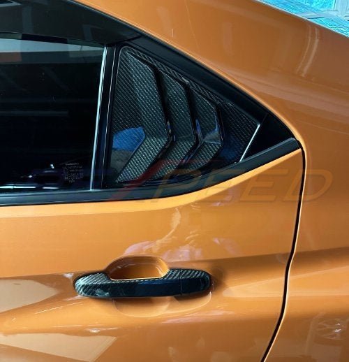 Rexpeed [22 - 26 WRX] Dry Carbon Rear Window Shutter Cover | G93 - JDMuscleExterior GarnishesrexG93