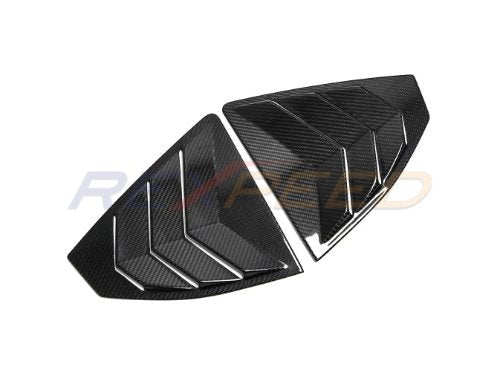Rexpeed [22 - 26 WRX] Dry Carbon Rear Window Shutter Cover | G93 - JDMuscleExterior GarnishesrexG93
