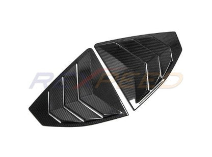 Rexpeed [22 - 26 WRX] Dry Carbon Rear Window Shutter Cover | G93 - JDMuscleExterior GarnishesrexG93