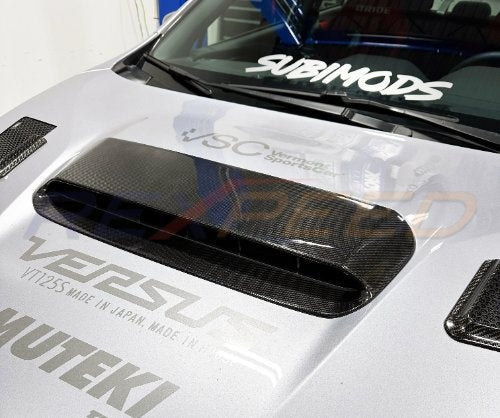 Rexpeed [22 - 26 WRX] V1 Dry Carbon Hood Scoop | G74 - JDMuscleHood Scoops / VentsG74