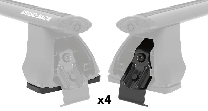Rhino - Rack 17 - 21 Honda Ridgeline 4 Door Pick Up Heavy Duty 2500 2 Bar Roof Rack - Silver - JDMuscleNon - CategorizedrhrJA8928