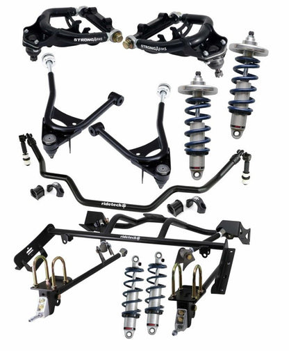 Ridetech 67 - 70 Ford Mustang HQ CoilOver Suspension System - JDMuscleShop the look 2rid12100202