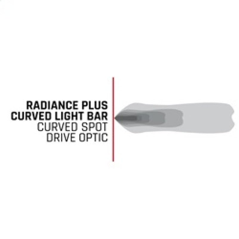 Rigid Industries Radiance+ Curved 40in. RGBW Light Bar | 340053 - JDMuscleLight Bars / Mounting340053