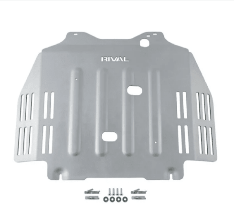 Rival 2021 - 2025 Toyota Tundra Aluminum Transmission Catalytic Converter Skid Plate | rll2333.9567.1.6 - JDMuscleSPK875629