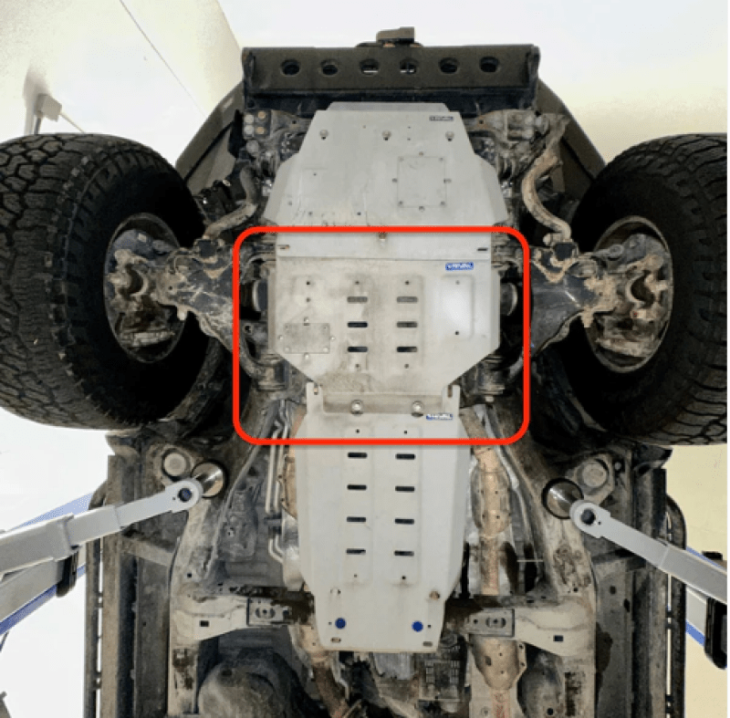 Rival 4x4 Aluminum Transmission Skid Plate for 2007 - 2021 Toyota Land Cruiser – Enhanced Underbody Protection | rll2333.5714.2.6 - JDMuscleSPK875423