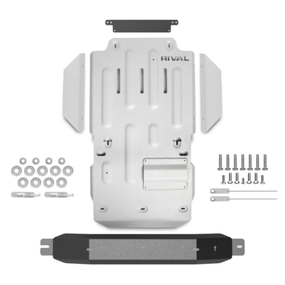 Rival 4x4 Aluminum Transmission Transfer Case Skid Plate for Toyota 4Runner (Part RLL2333.9543.2.6) | rll2333.9543.2.6 - JDMuscleSPK933697