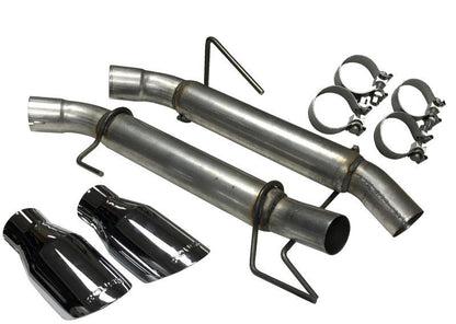 Roush 2005 - 2010 Ford Mustang V8 Extreme Axle - Back Exhaust Kit with Chrome Tips | rsh421915 - JDMuscleSPK318608