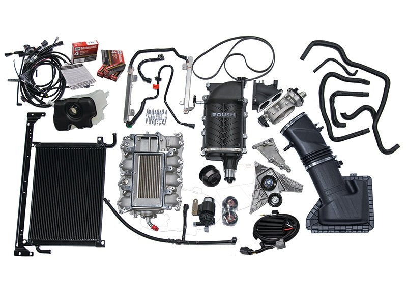 Roush 2015 - 2017 Ford Mustang 5.0L V8 Phase 2 Supercharger Kit with 727 Horsepower | rsh422001 - JDMuscleSPK318625