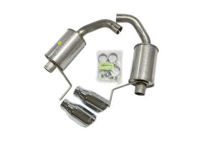 Roush 2015 - 2024 Ford Mustang Axle - Back Exhaust Kit with Round Tips - Aggressive Sound and Performance Enhancement | rsh421837 - JDMuscleSPK318575