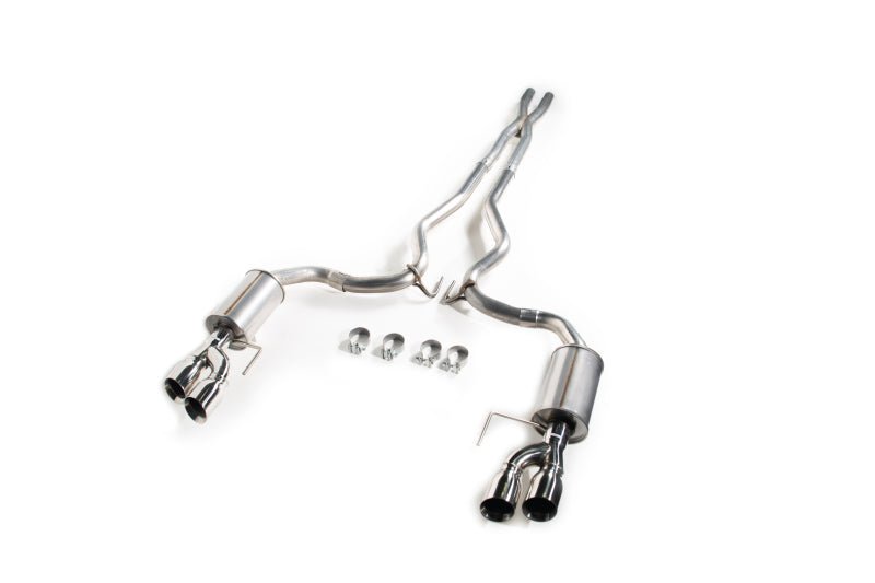 Roush 2018 - 2023 Mustang 5.0L V8 Exhaust Kit for Ford Active Systems - JDMuscleShop the look 2rsh422293