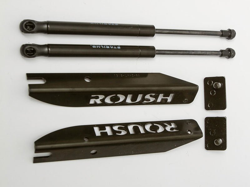 Roush Mustang Hood Strut Kit for 2005 - 2014 Models - Eliminates Prop Rod and Enhances Engine Display | rsh421236 - JDMuscleSPK318522