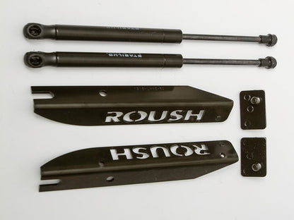 Roush Mustang Hood Strut Kit for 2005 - 2014 Models - Eliminates Prop Rod and Enhances Engine Display | rsh421236 - JDMuscleSPK318522