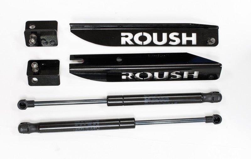 Roush Mustang Hood Strut Kit for 2005 - 2014 Models - Eliminates Prop Rod and Enhances Engine Display | rsh421236 - JDMuscleSPK318522