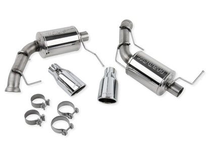 Roush V6 Mustang Exhaust Kit for 2011 - 2014 Models with Dual Round Tips | rsh421145 - JDMuscleSPK318513