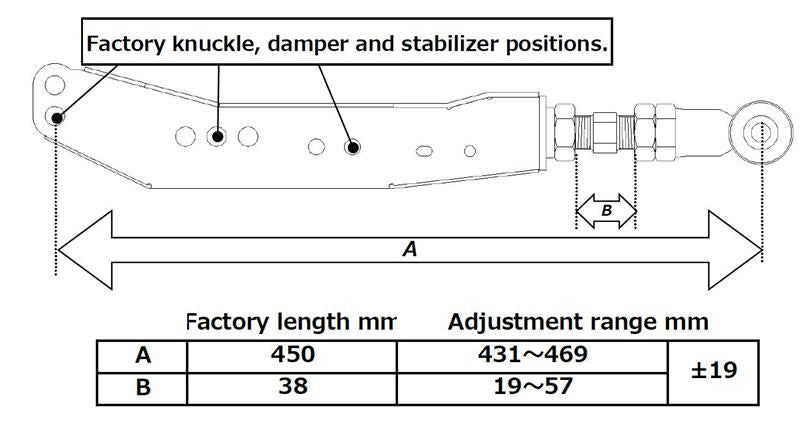 RS-R [13-16 FR-S][13-16 BRZ] Rear Lower Control Arms - Black - JDMuscleControl ArmsrsrRLAT065