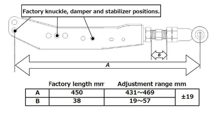 RS-R [13-16 FR-S][13-16 BRZ] Rear Lower Control Arms - Black - JDMuscleControl ArmsrsrRLAT065
