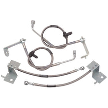 Russell Performance 05 - 11 Ford Mustang Brake Line Kit with ABS - Street Legal, Stainless Steel Braided Hoses | rus693380 - JDMuscleSPK303812