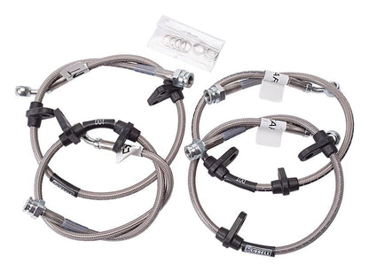 Russell Performance [88-91 Civic] [88-91 CRX] Brake Line Kit - Stainless Steel - JDMuscleBrake Linesrus684550