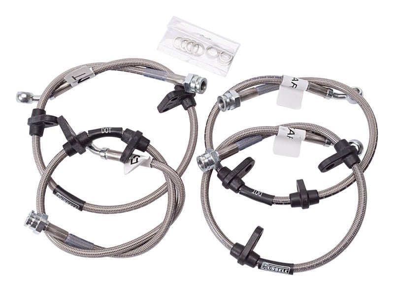Russell Performance [88-91 Civic] [88-91 CRX] Brake Line Kit - Stainless Steel - JDMuscleBrake Linesrus684550