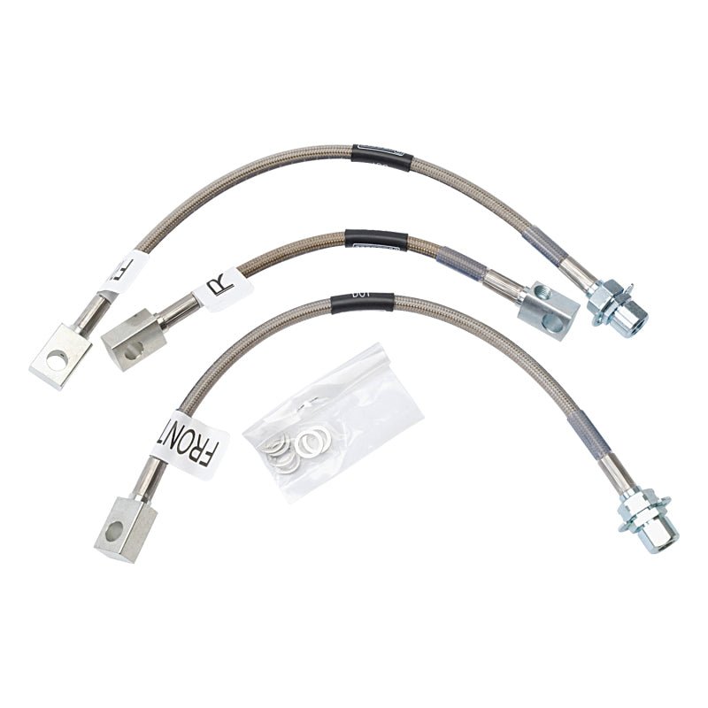Russell Performance 94 - 95 Ford Mustang GT Front & Rear Center Brake Line Kit - Automotive Part Part Number RUS693020 | rus693020 - JDMuscleSPK303789