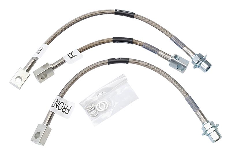 Russell Performance 94 - 95 Ford Mustang GT Front & Rear Center Brake Line Kit - Automotive Part Part Number RUS693020 | rus693020 - JDMuscleSPK303789