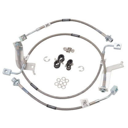 Russell Performance 99 - 04 Ford Mustang Cobra Brake Line Kit with IRS - DOT Compliant, Stainless Steel Braided Hoses | rus693270 - JDMuscleSPK303806