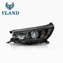 VLAND 15-20 Hilux Vigo Revo LED Headlights w/ Sequential Turn Signals