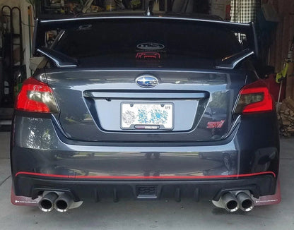 StickerFab [15-21 WRX/STI] S207 JDM Style Rear Bumper Pinstripe