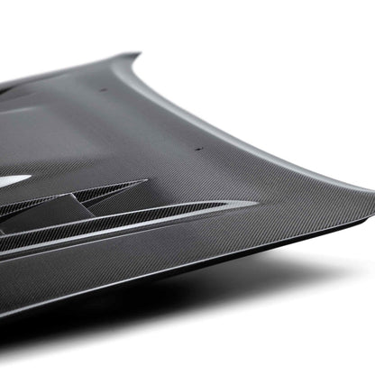 Seibon [12 - 15 Tacoma] TS - Style Carbon Fiber Hood | HD12TYTA - TS - JDMuscleHoodsseiHD12TYTA-TS