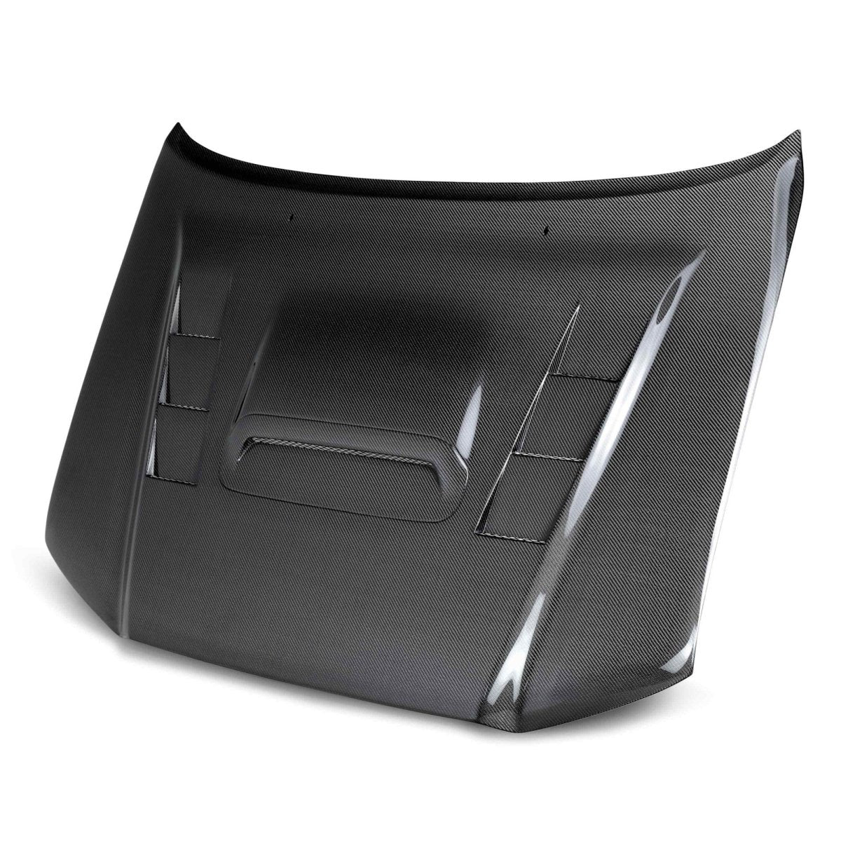 Seibon [12 - 15 Tacoma] TS - Style Carbon Fiber Hood | HD12TYTA - TS - JDMuscleHoodsseiHD12TYTA-TS