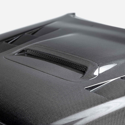 Seibon [12 - 15 Tacoma] TS - Style Carbon Fiber Hood | HD12TYTA - TS - JDMuscleHoodsseiHD12TYTA-TS